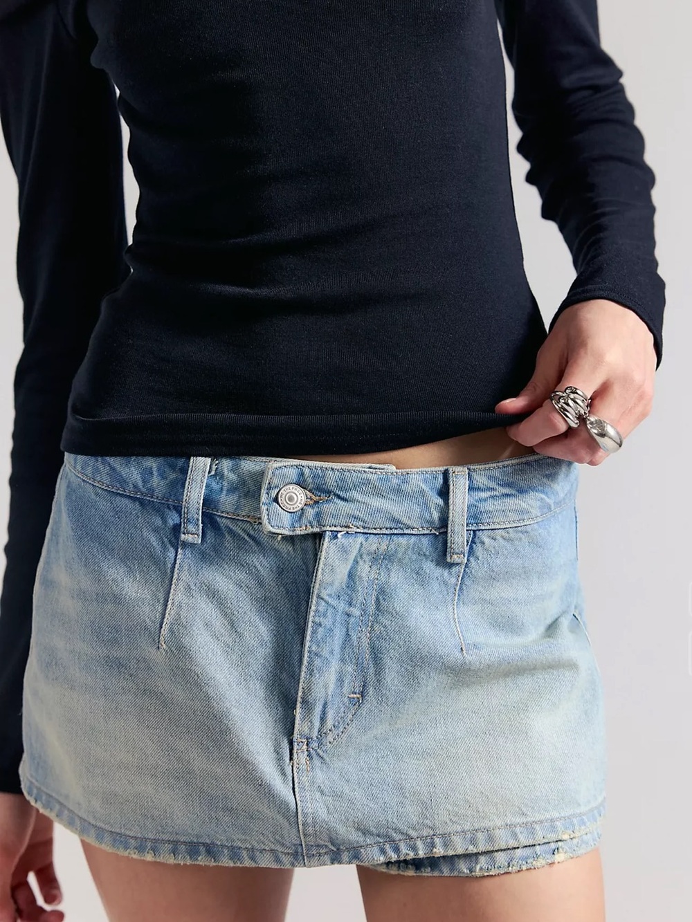 NWT Free People x We the Free Galivanting Peekaboo Skort